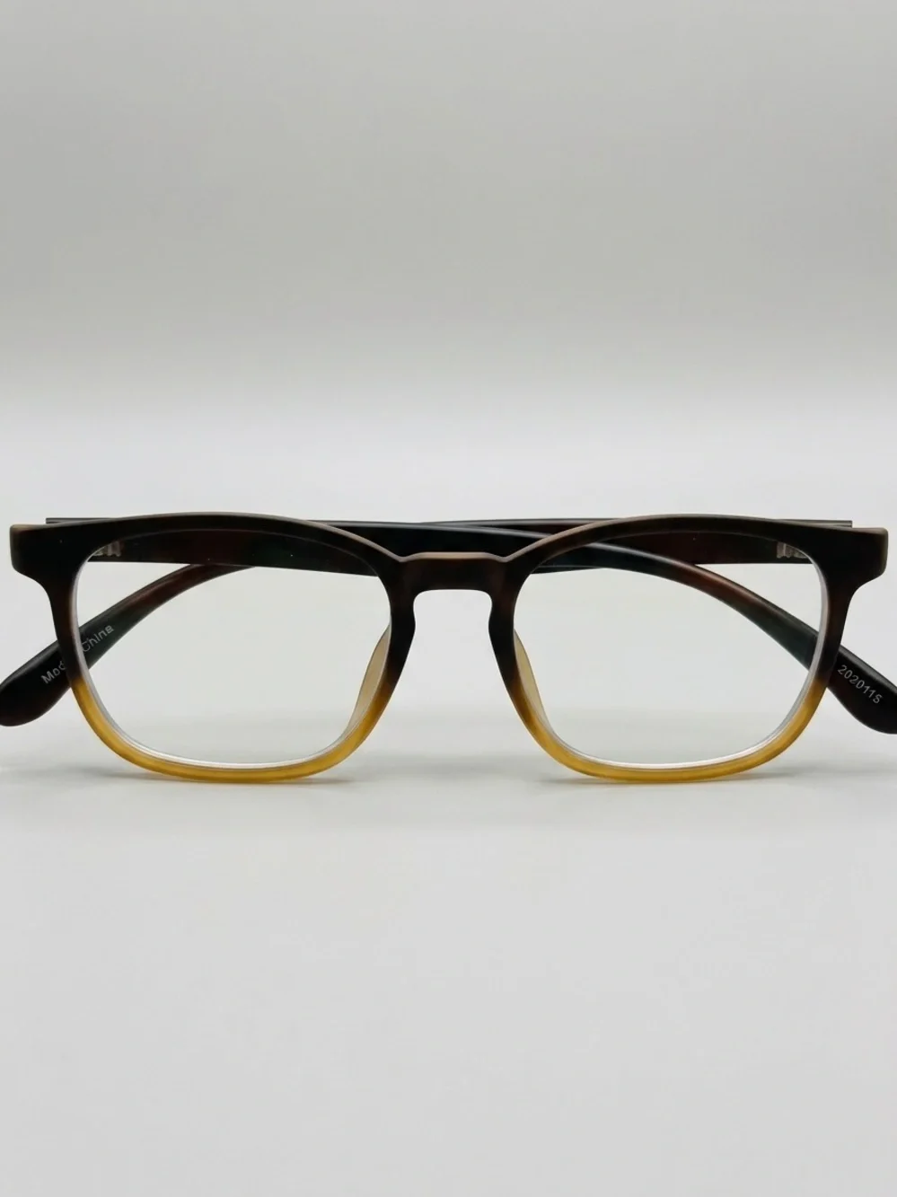 Zenni Optical Ombre Square Glasses Excellent Condition